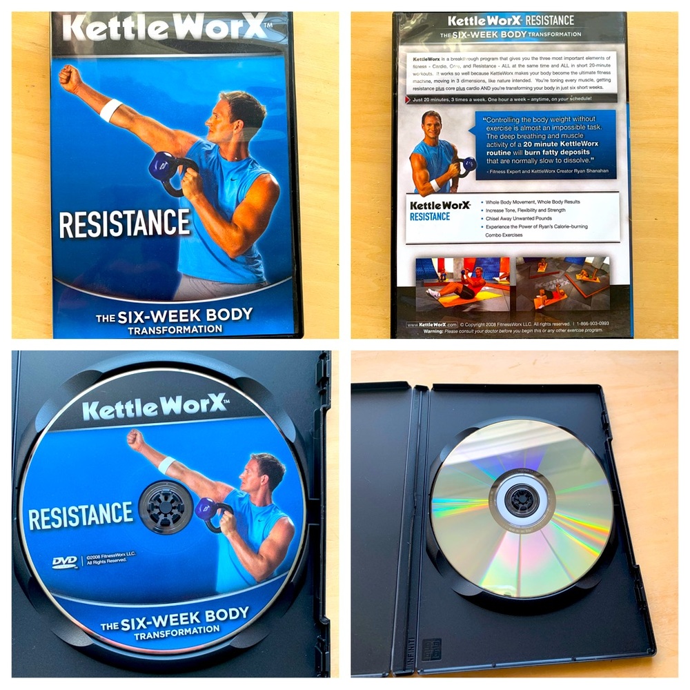 Kettle WorX The Six-Week Body Transformation, 4 DVD Set - Picture 6 of 6
